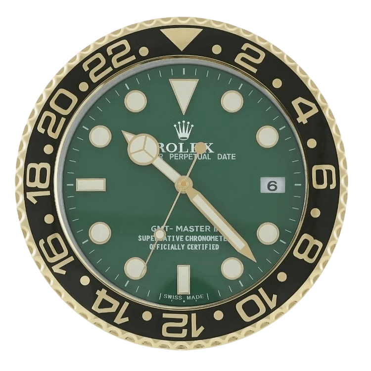 GMT-Master II Inspired Wall Clock – Elegant Design & GMT Functionality