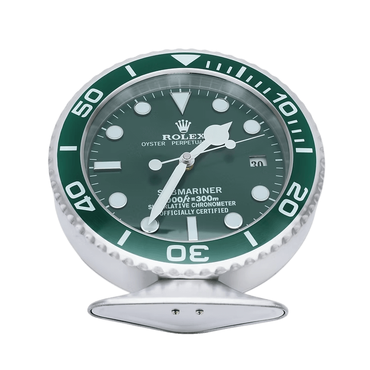Table clock Rolex Submariner Verte 🌊 - The essence of diving, decorative version