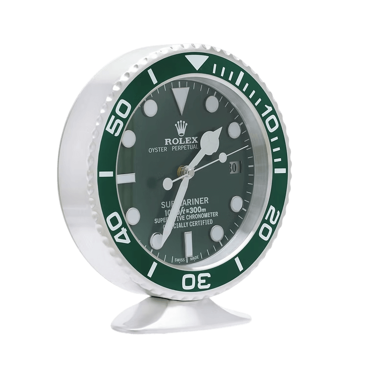 Table clock Rolex Submariner Verte 🌊 - The essence of diving, decorative version