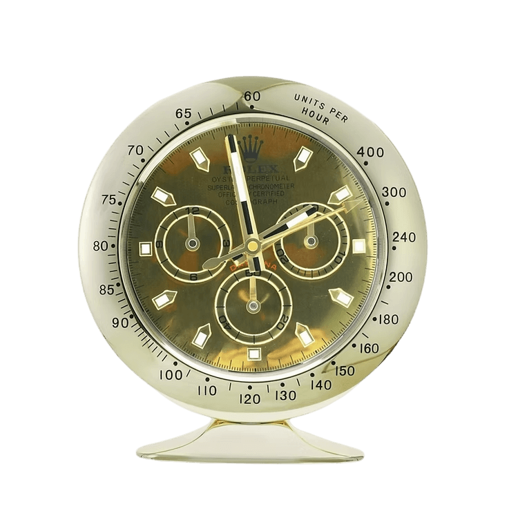Daytona Or ⏱️ Table Clock - The legendary look in your home