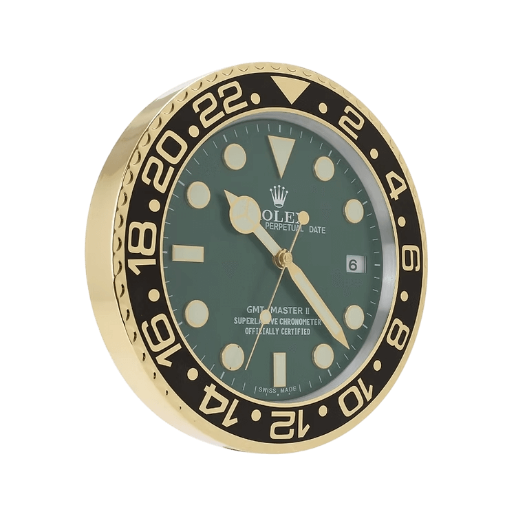 GMT-Master II Inspired Wall Clock – Elegant Design & GMT Functionality