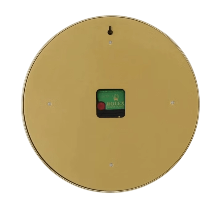White & Green Wall Clock 🟢⚪ - The Essence of Chocolate Every Second
