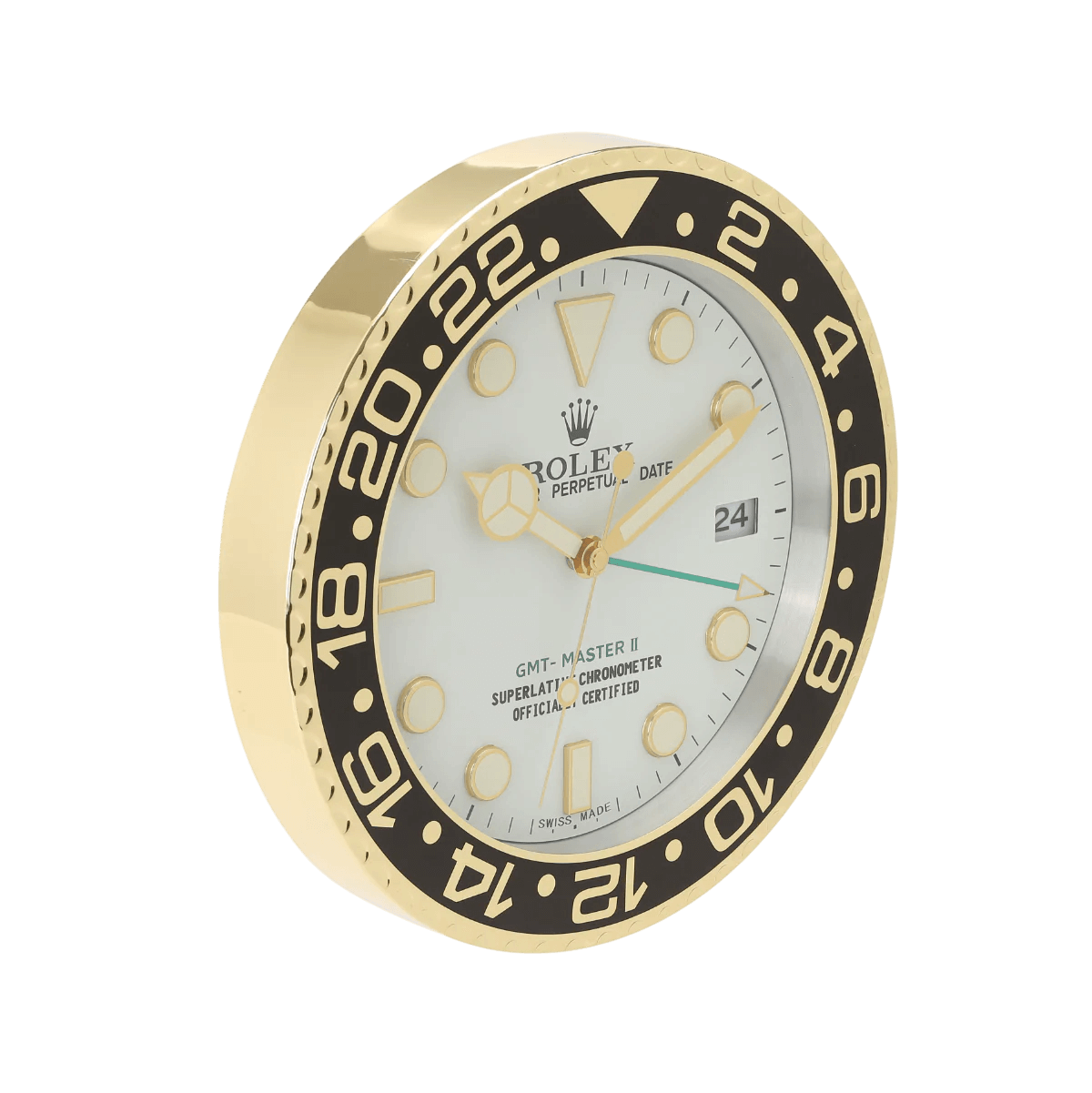 Wall Clock GMT-Master II – Golden Hour Edition 🤍✨