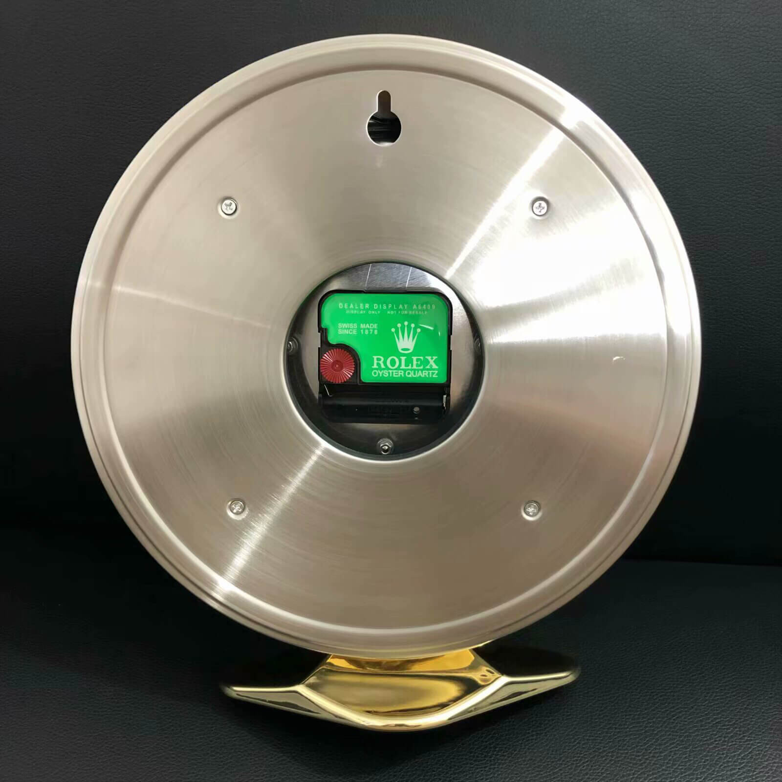 Daytona Table Clock - Gold