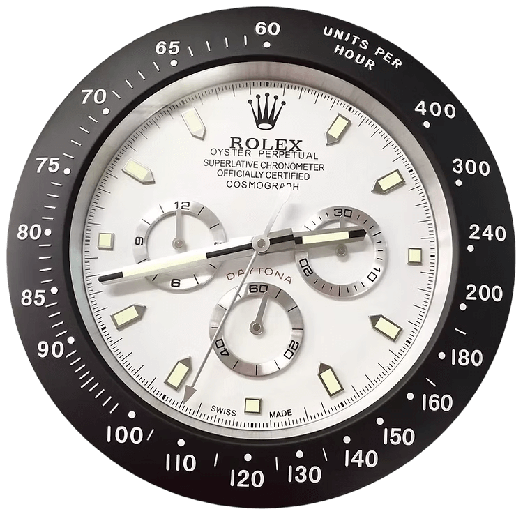 Daytona Luxury Wall Clock - Exceptional Elegance and Accuracy