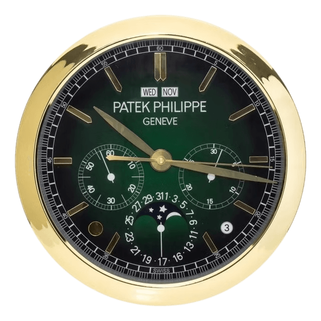 Horloge Murale Luxe Inspirée de Patek Philippe – Élégance et Précision
