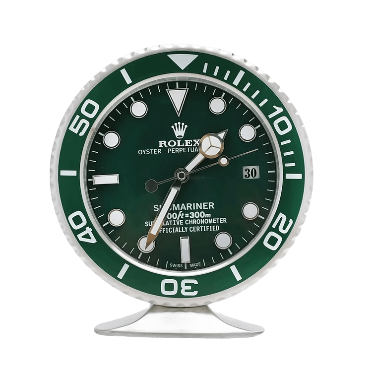 Table clock Rolex Submariner Verte 🌊 - The essence of diving, decorative version