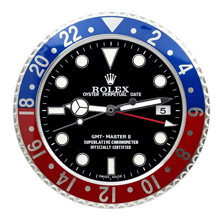 GMT-Master II Pepsi Wall Clock – Stunning Design and Unmatched Precision
