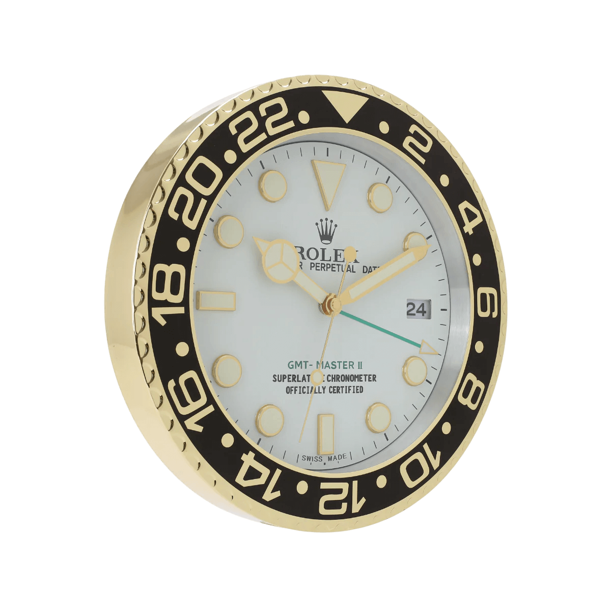 Wall Clock GMT-Master II – Golden Hour Edition 🤍✨