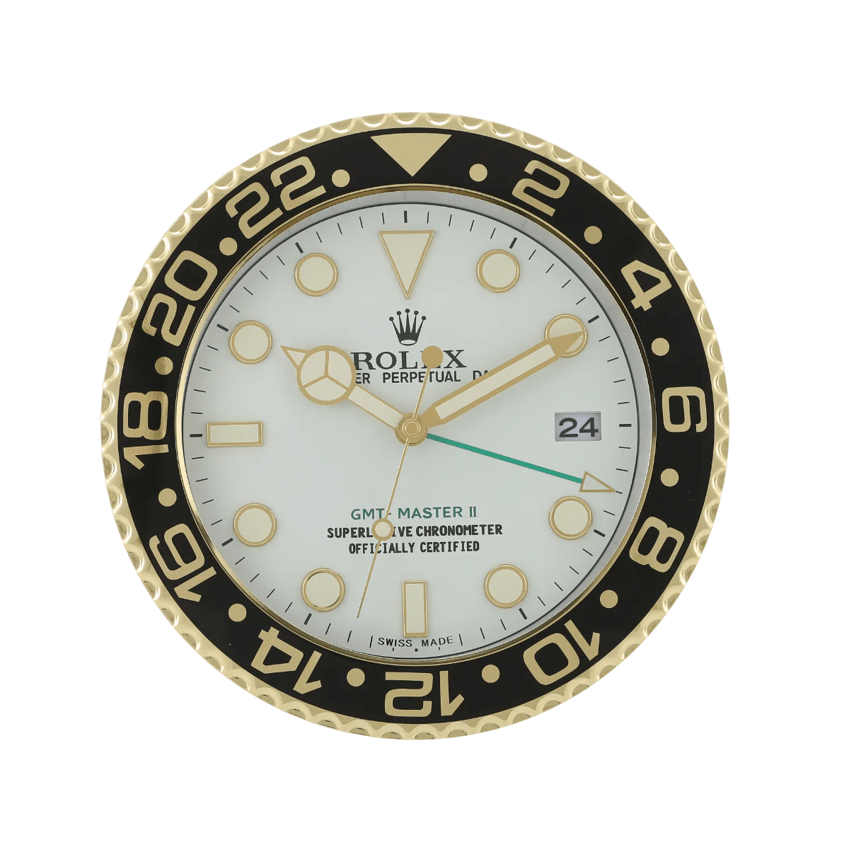 Wall Clock GMT-Master II – Golden Hour Edition 🤍✨