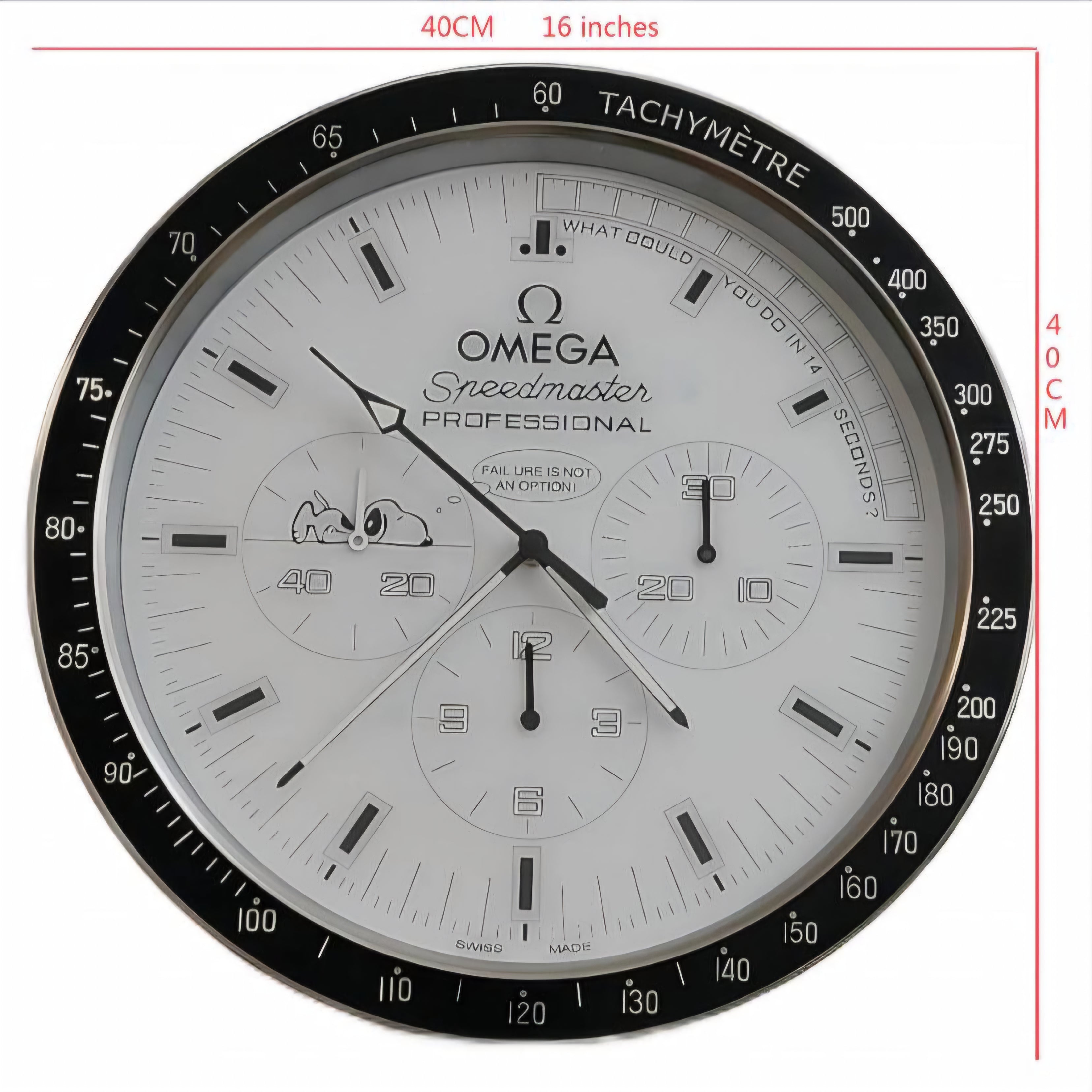 Orologio Speedmaster da muro 40cm Special