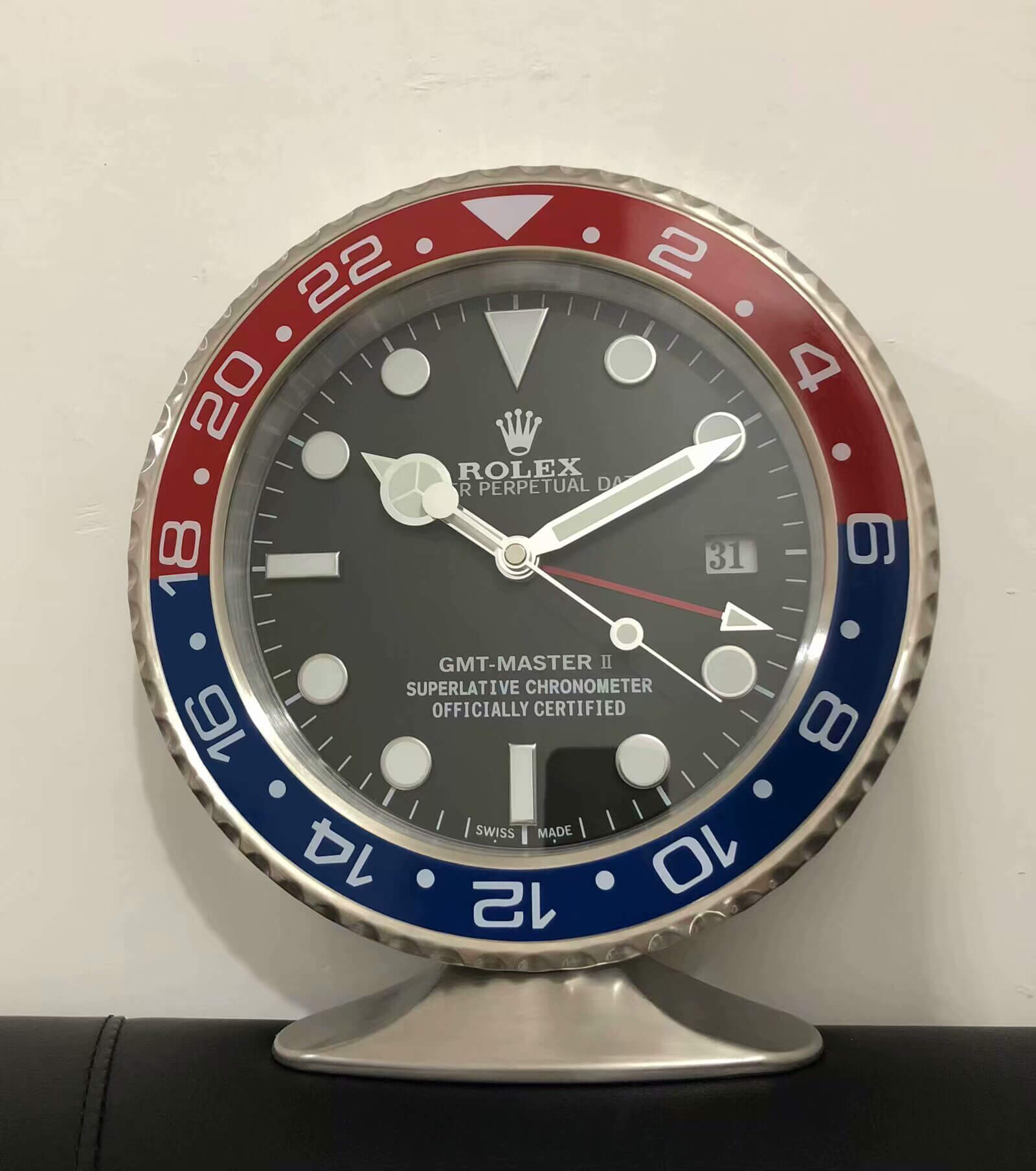 GMT MASTER Table Clock - Pepsi