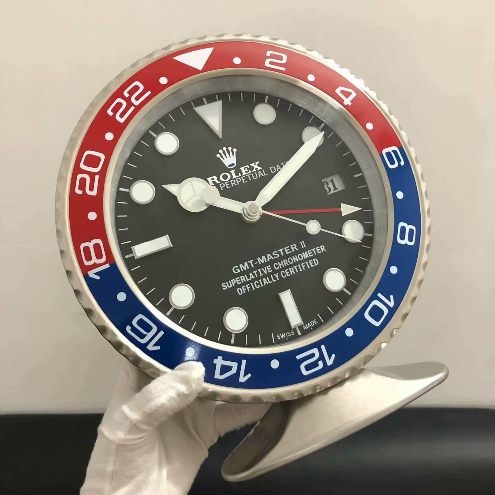 GMT MASTER Table Clock - Pepsi
