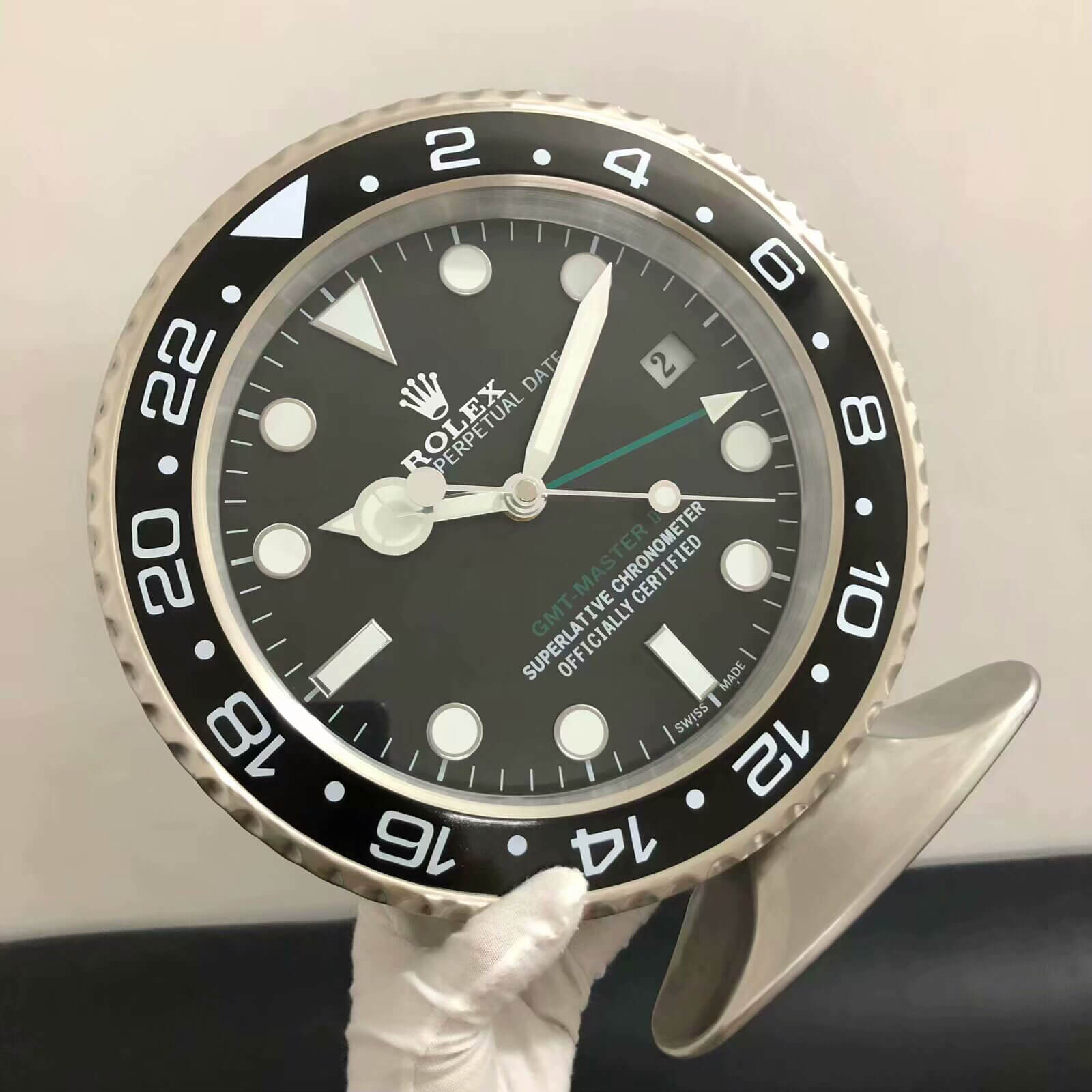 GMT MASTER Table Clock - Black