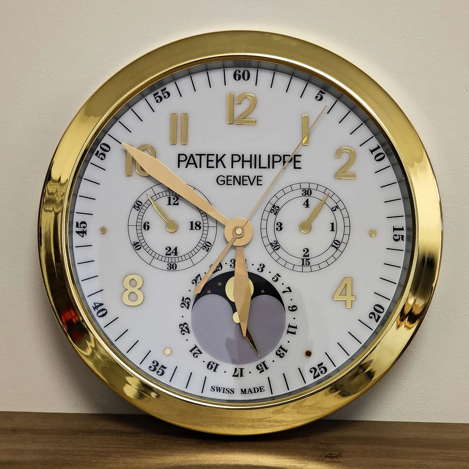 Luxury Wall Clock Inspired by Patek Philippe 18  - Timeless and Elegance