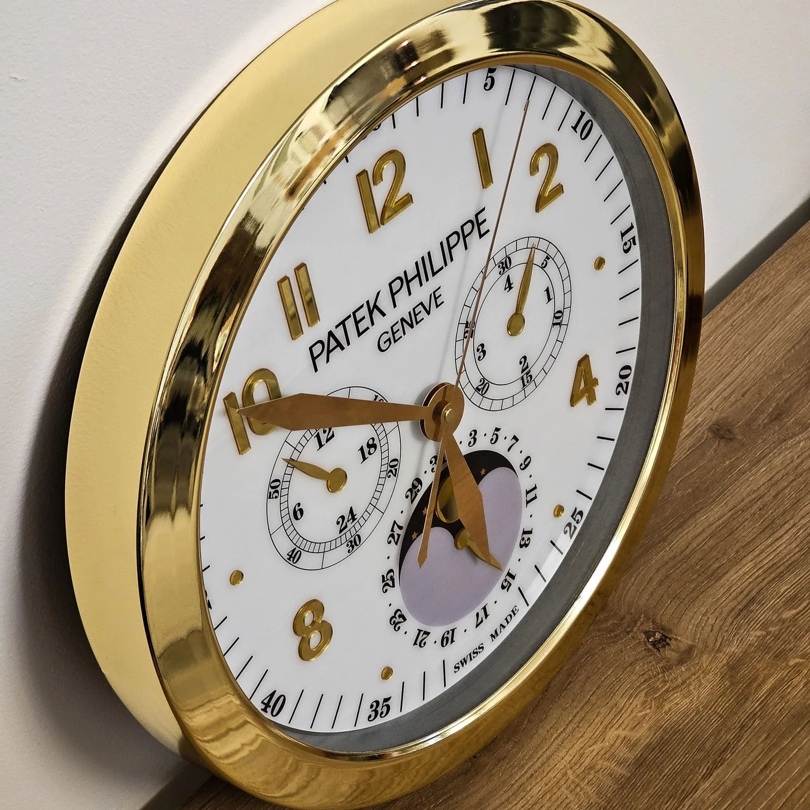 Luxury Wall Clock Inspired by Patek Philippe 18  - Timeless and Elegance
