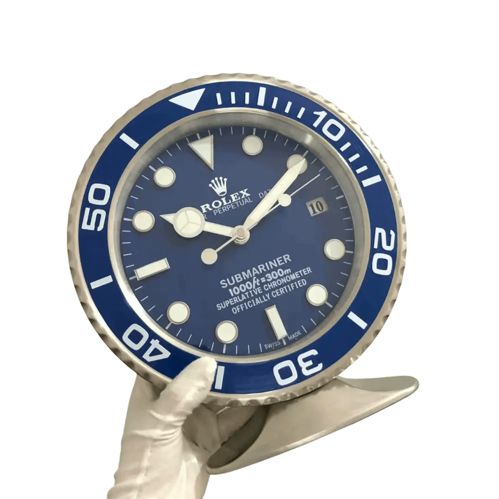 Rolex Submariner Inspired Luxury Table Clock