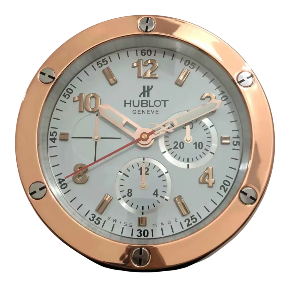 Modern Hublot Wall Clock Design and Exceptional Accuracy
