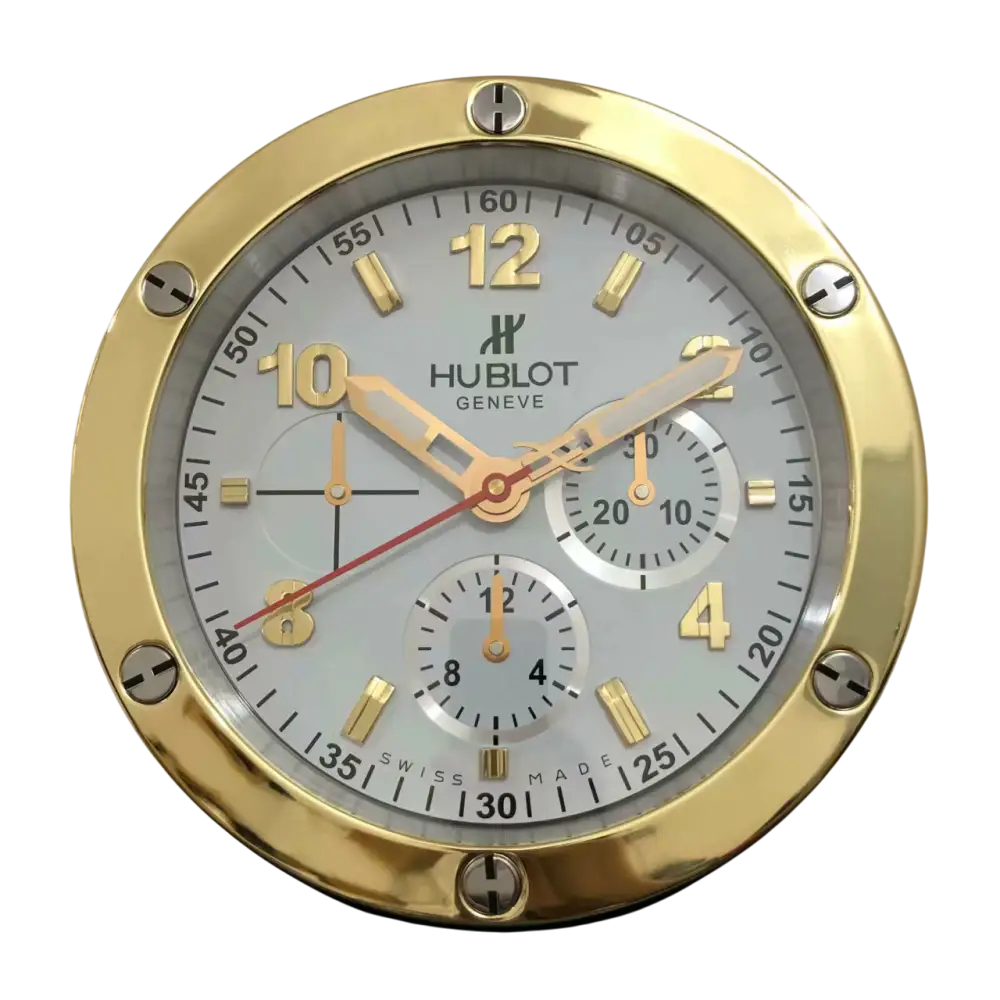 Hublot Luxury Wall Clock - Contemporary Design and Exceptional
