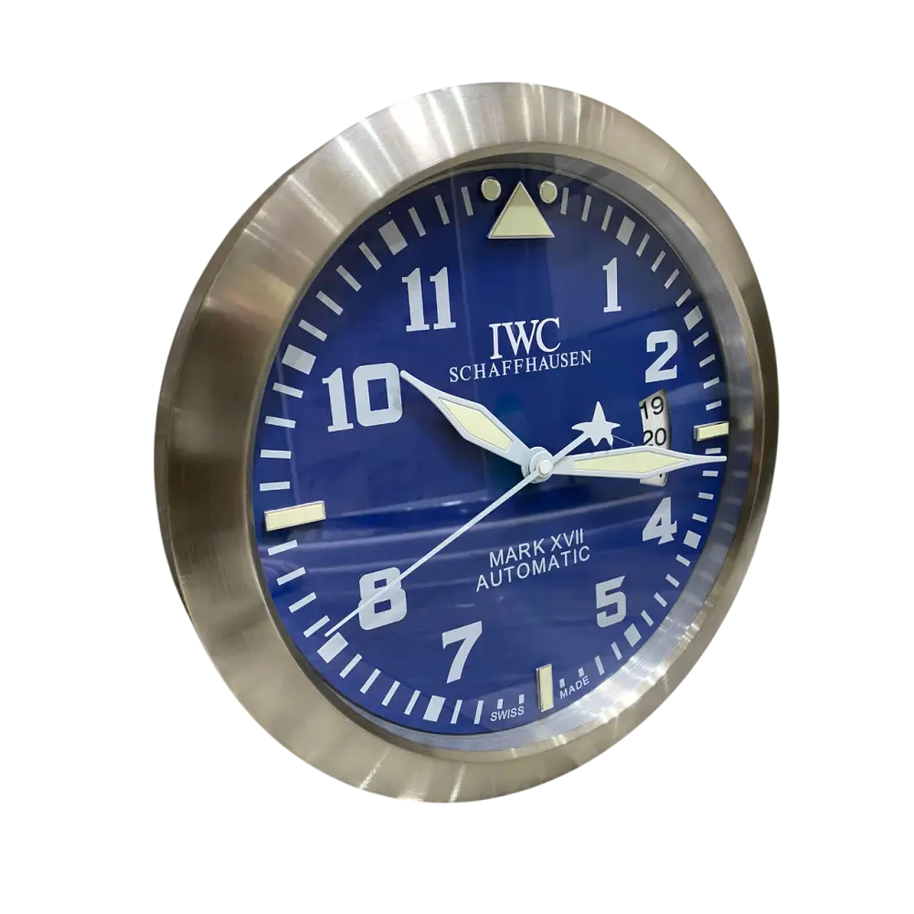 Horloge Murale de Luxe IWC - Élégance et Fonctionnalité pour une Décoration Raffinée