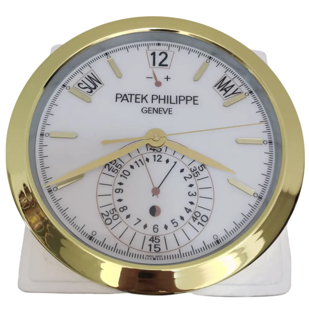 Horloge Murale de Luxe Inspirée de Patek Philippe - Élégance Intemporelle et Précision Quartz
