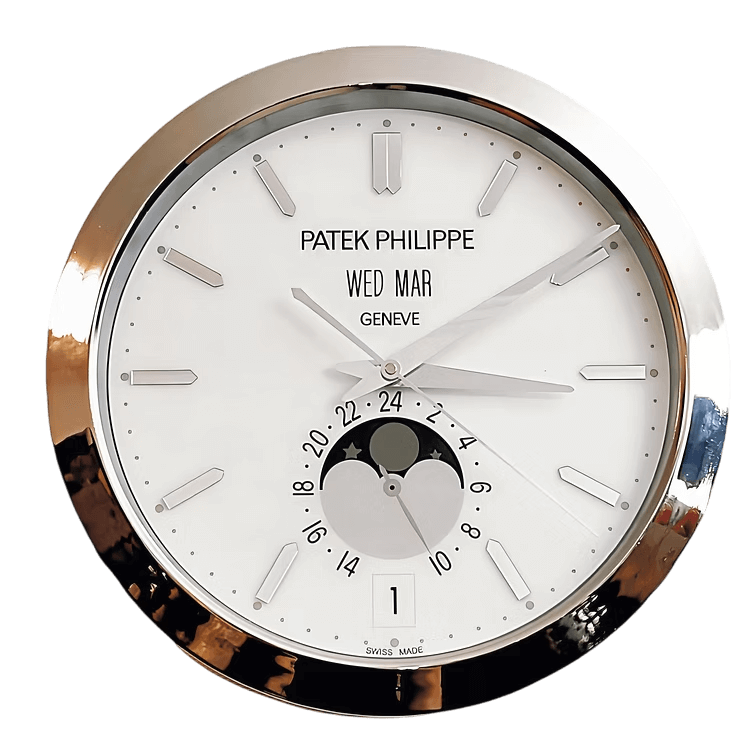 Horloge Murale Patek Philippe Phase de Lune 🌕✨