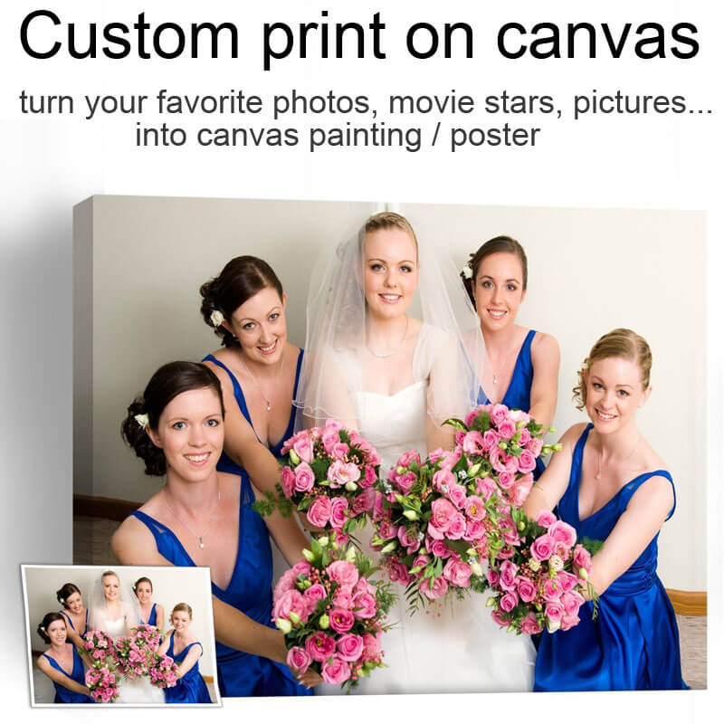 Photo Customizable Canvas