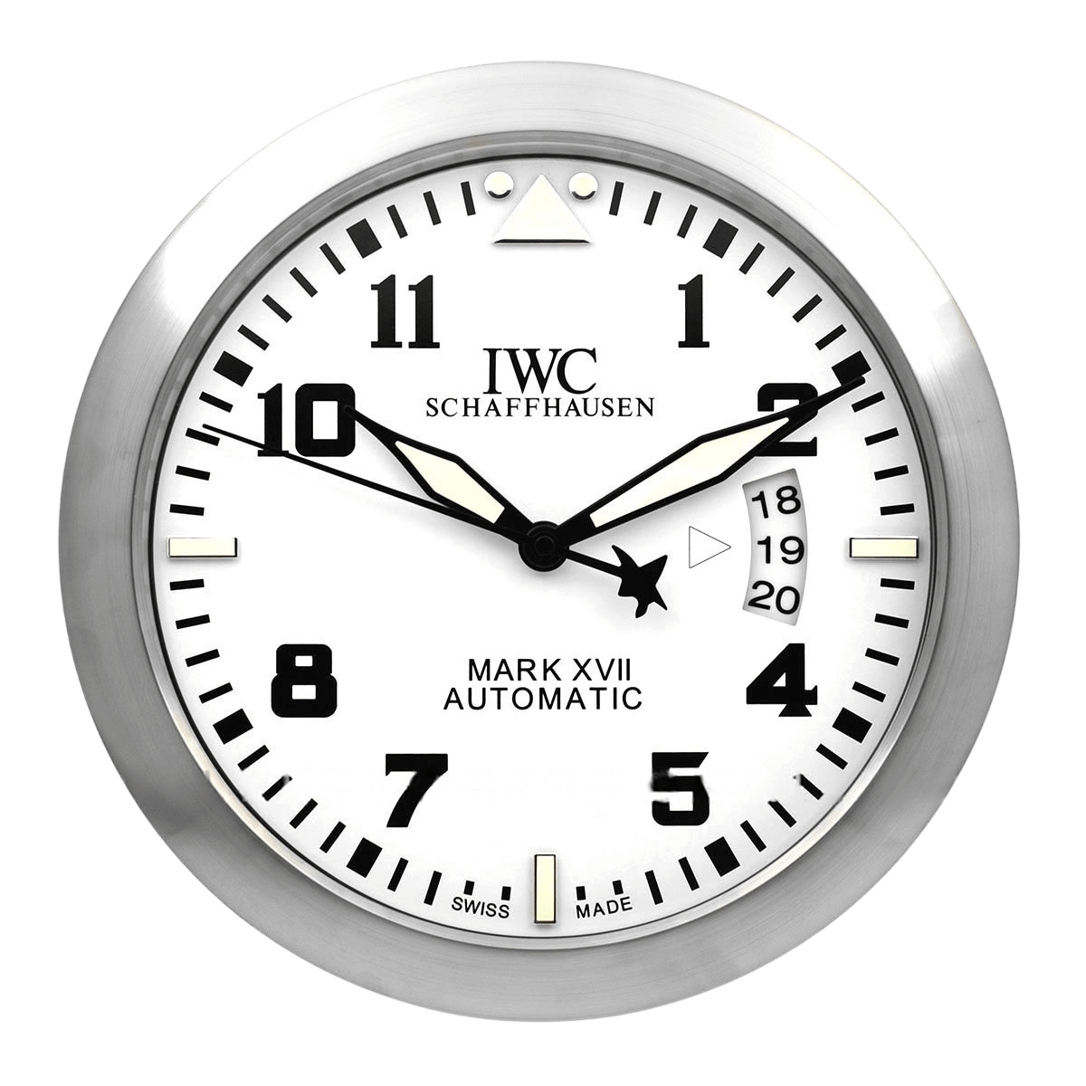 Horloge Murale IWC Mark XVII – Style Aviation Élégant et Moderne