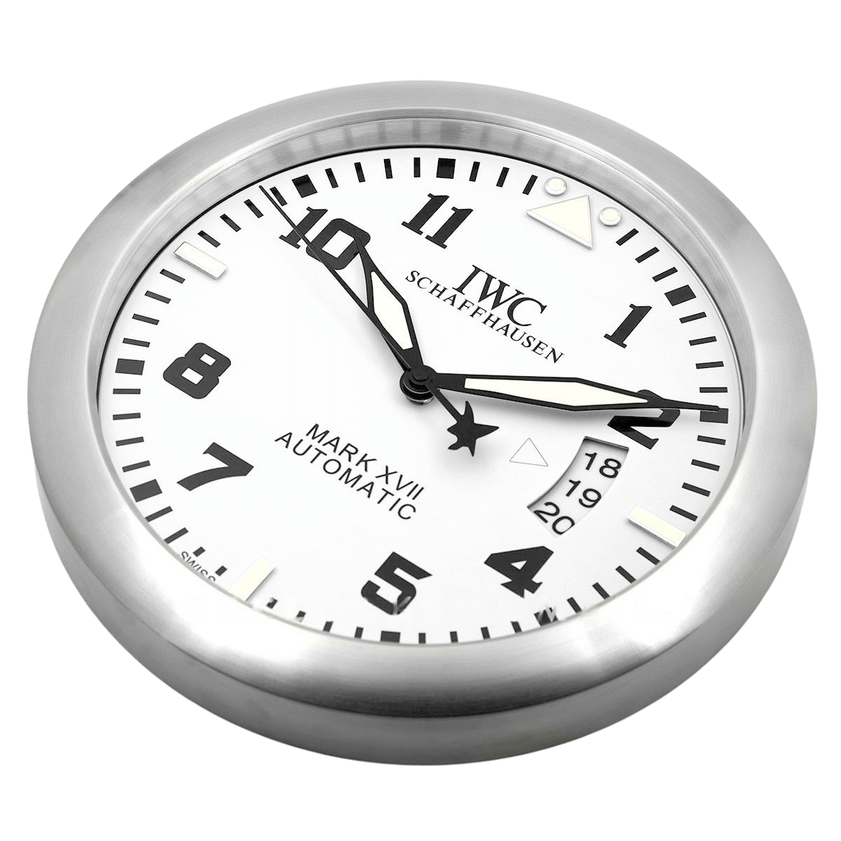 Horloge Murale IWC Mark XVII – Style Aviation Élégant et Moderne